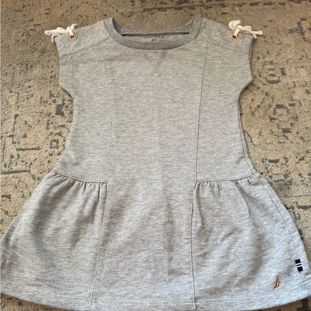 GAP Gray Casual Kids Dress